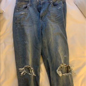 American eagle mom jeans